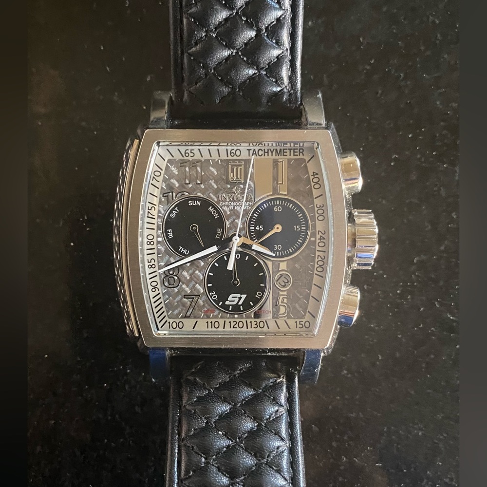 Jason Taylor Invicta limited edition S1 rally watch